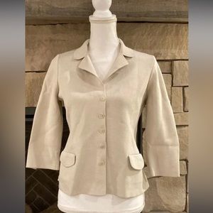 - Loro Piana silk knit jacket- size 44 Italy